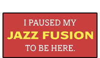 Lonious Thee Monk I Paused My Jazz Fusion To Be Here T-Shirt