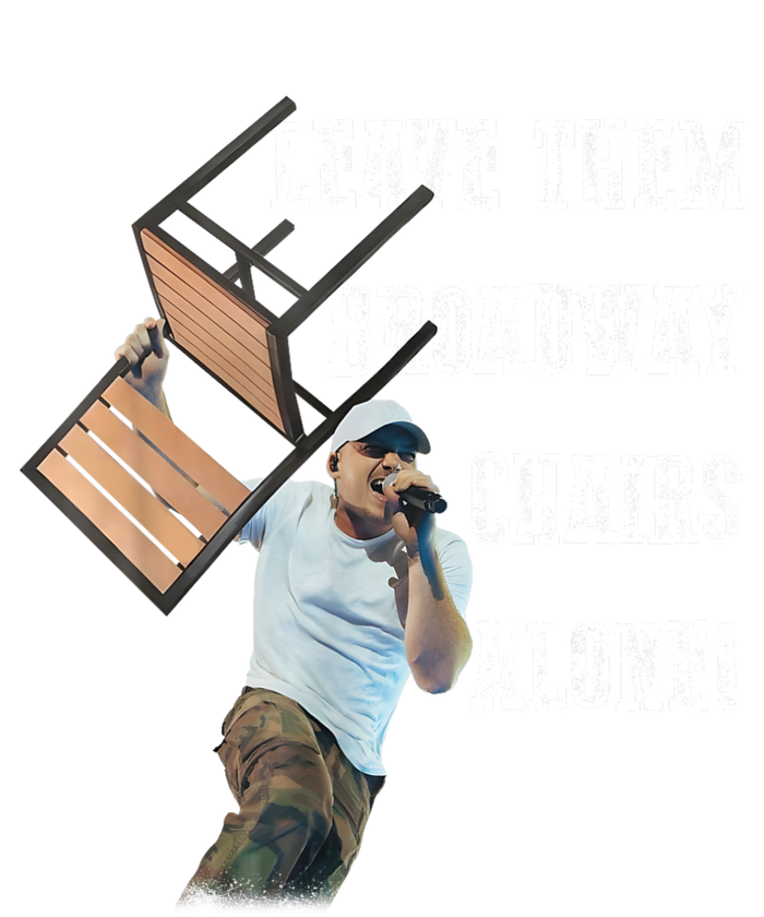 Leave Them Broadway Chairs Alone Funny Valucap Bio-Washed Visor