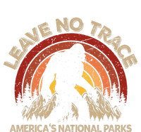 Leave No Trace America National Parks No Trace Bigfoot T-Shirt