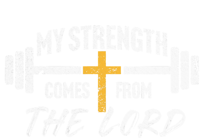 My Strength Christian Bible Verse Gym Workout T-Shirt