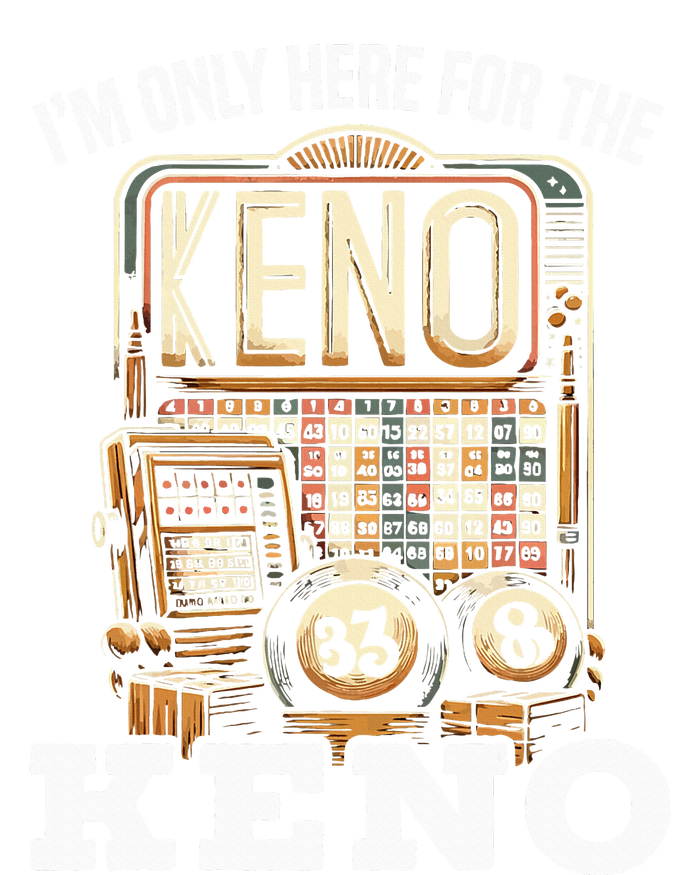 Playing Keno Numbers Casino Keno Player Premium Hoodie