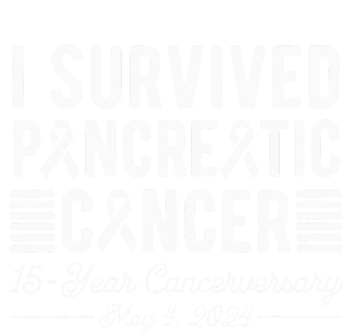 I Survived Pancreatic Cancer 15year Anniversary May 4 2024 T-Shirt