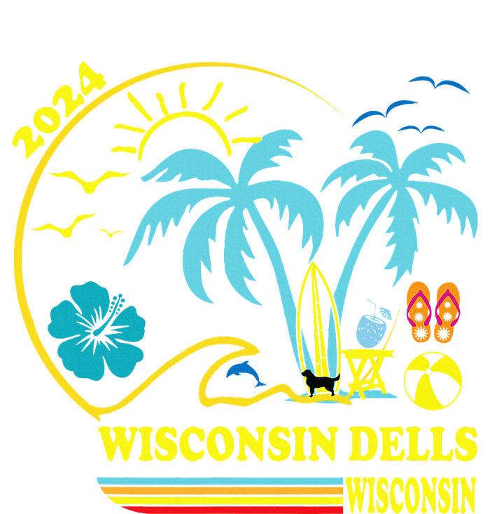 Wisconsin Dells 2024 Family Trip Friends Group Vacation T-Shirt