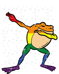 Gay Rainbow Frog Dab Pride Month Lgbt Ally T-Shirt