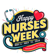 Happy Nurses Week And Day 2024 Superheroes In Scrubs B T-Shirt