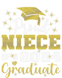 Super Proud Niece Of 2024 Graduate Awesome Family College T-Shirt