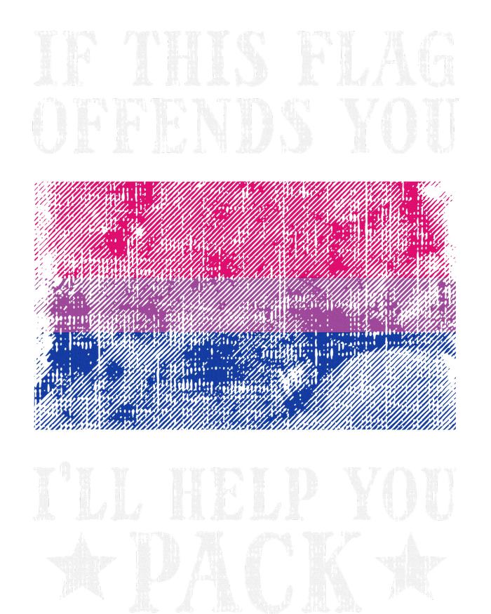 Bisexual Flag If This Offends You Bi Pride Lgbtq T-Shirt