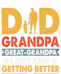 Funny Great Grandpa For Fathers Day Dad From Son Daughter Tie Dye Hoodie