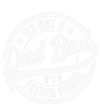 Its Not A Dad Bod Its A Father Figure Women's Racerback Cropped Tank