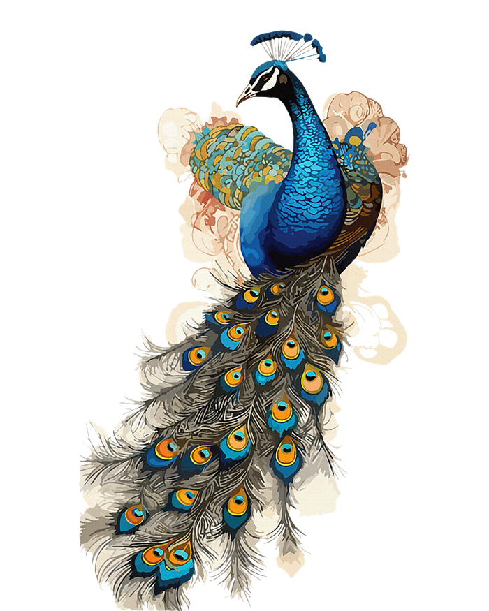 Peacock Feather Peahen Bird Animal Peacocks Lover T-Shirt