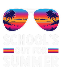 Retro Last Day Of SchoolS Out For Summer Teacher 7-Panel Snapback Hat