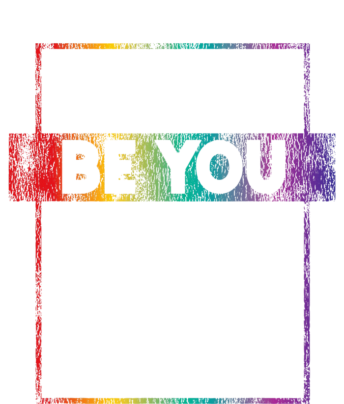 Retro Vintage Lgbt Pride Rainbow Be You T-Shirt