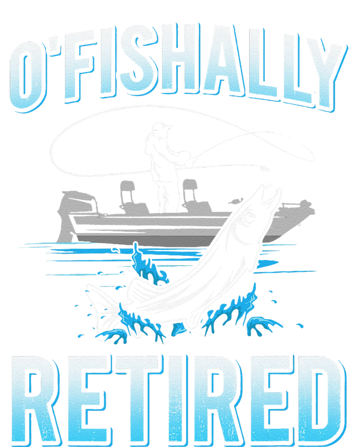 Funny Ofishally Retired For Retired Fishing Sustainable Bucket Hat