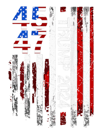 45 47 Trump 2024 American Flag T-Shirt