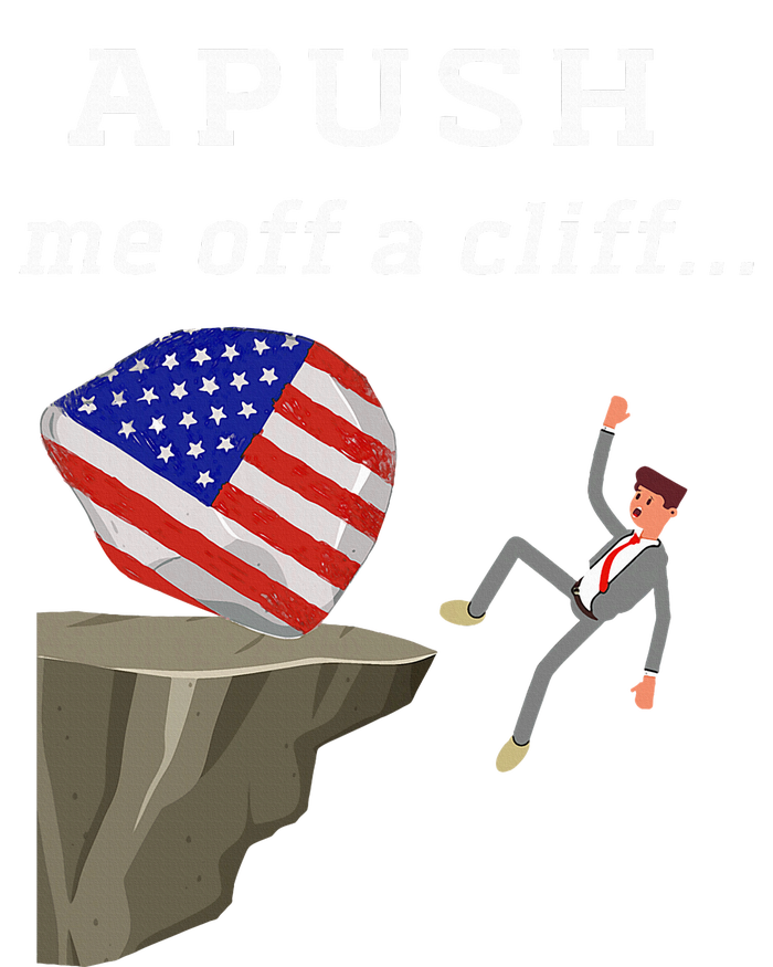 Apush Me Off A Cliff 2024 Ap Exam For Students Tie-Dye Long Sleeve Shirt