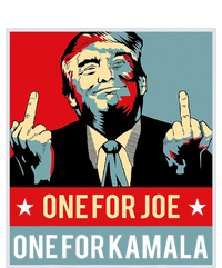 Trump One For Joe One For Kamala Tote Bag