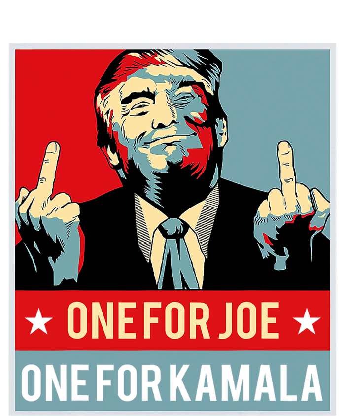 Trump One For Joe One For Kamala Tote Bag