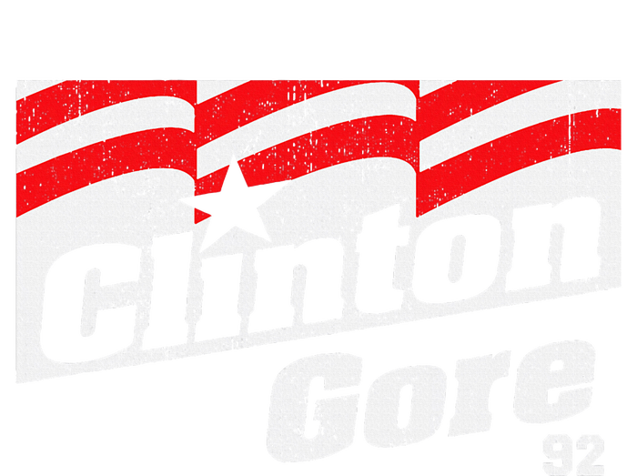 Clinton Gore 92 Retro Campaign T-Shirt