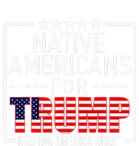 Native Americans For Trump Conservative Short Acrylic Beanie