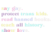 Say Gay Protect Tran Read Banned Books T-Shirt