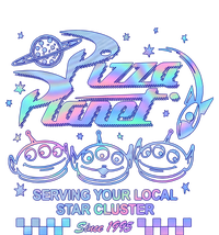 Vintage Pizza Planet Serving Your Local Star Cluster Alien Tank Top