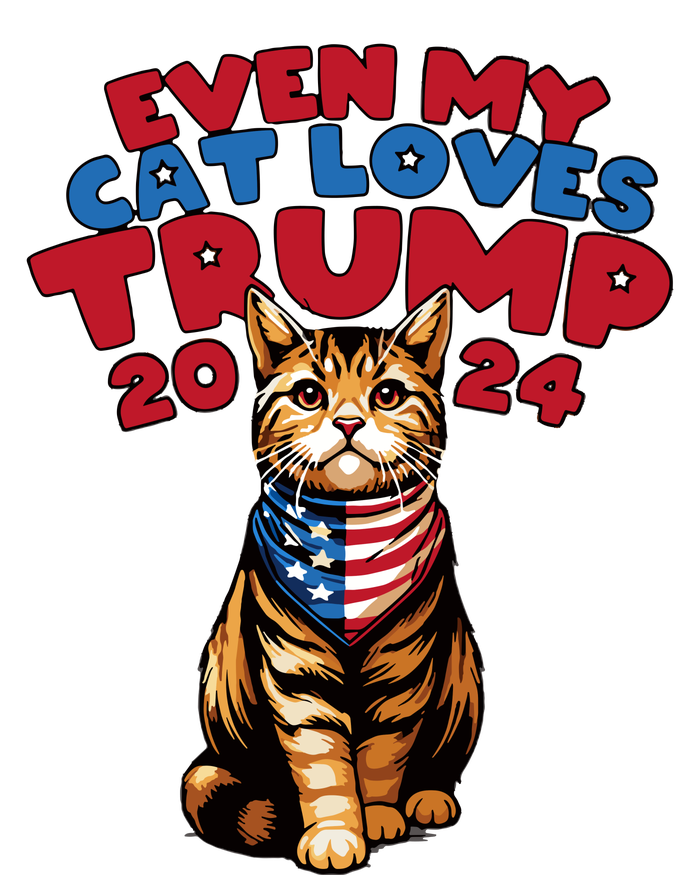 Even My Cat Loves Trump 2024 T-Shirt