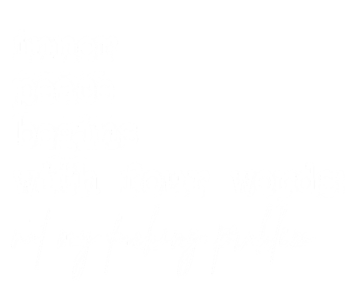 Inner Peace Begins With Four Words Not My Fucking Problem Kids Hoodie