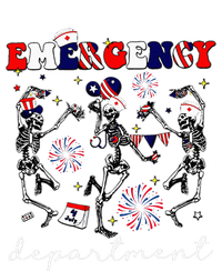 Emergency Department Skeleton Dancing Er Nurse Women's Racerback Cropped Tank