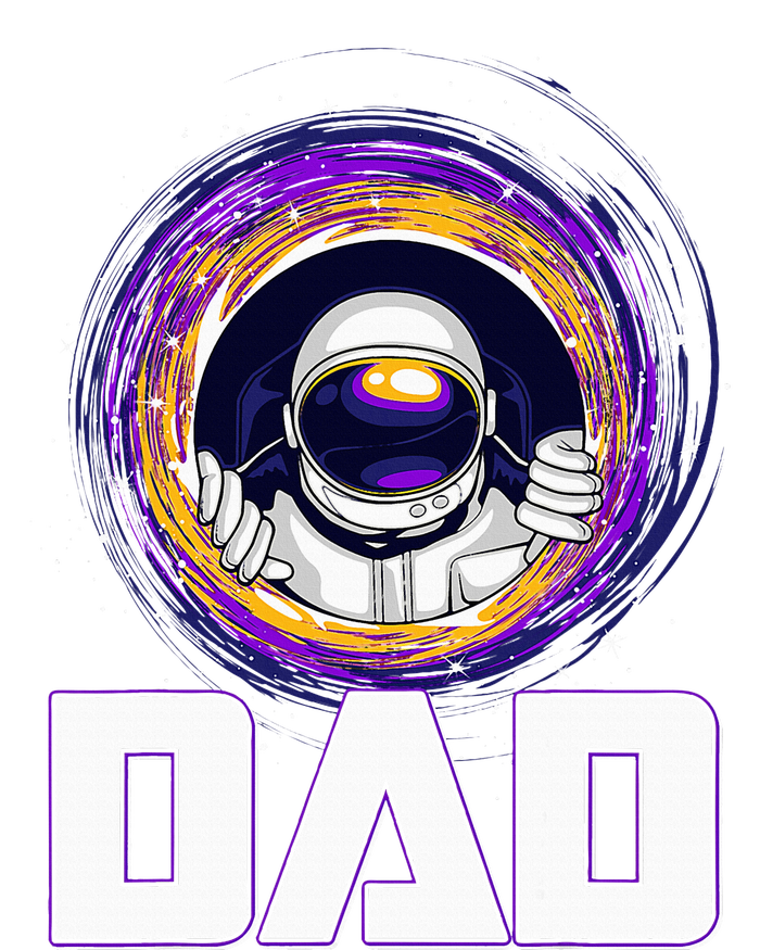 Astronaut Dad Outer Space Lover Fathers Day Premium T-Shirt