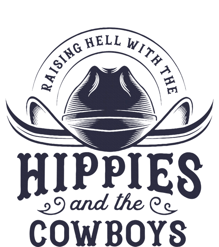 Hippies And Cowboys Cowgirls Retro 70s Western Country Rodeo Toddler Fine Jersey T-Shirt