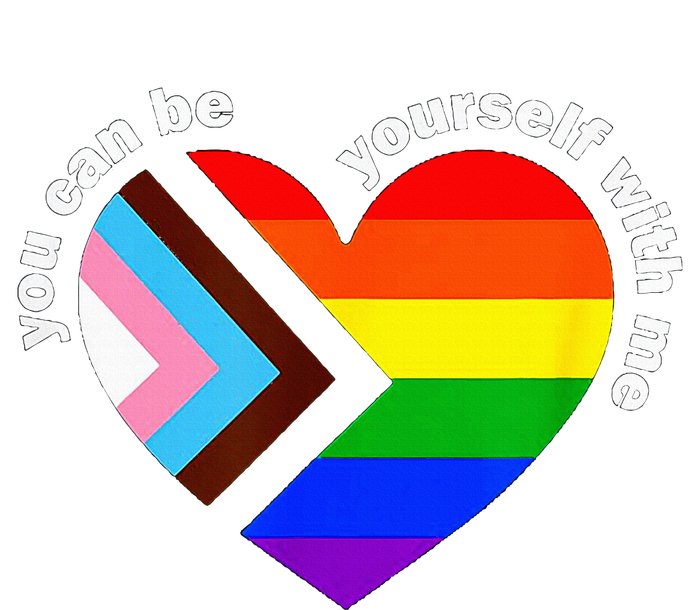 Lgbt Ally Lgbt Month You Ca.N Be Yourself Pride T-Shirt