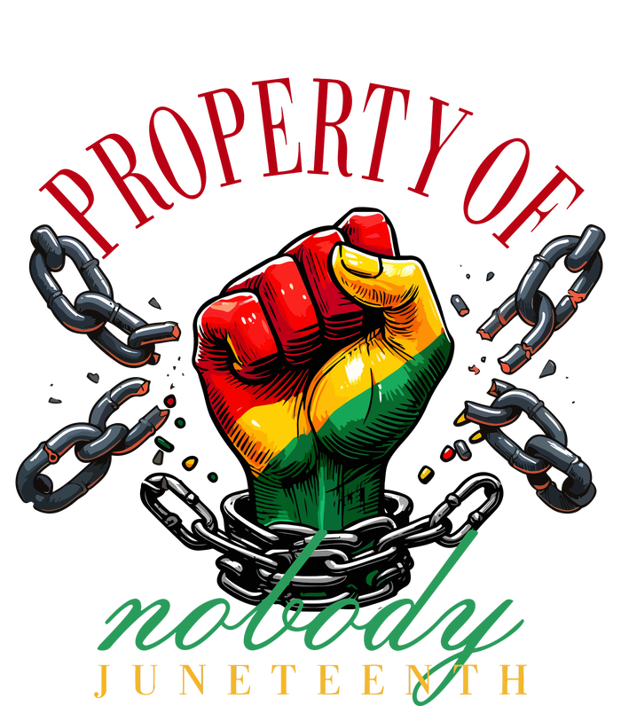 Juneteenth Property Of Nobody Mesh Reversible Basketball Jersey Tank