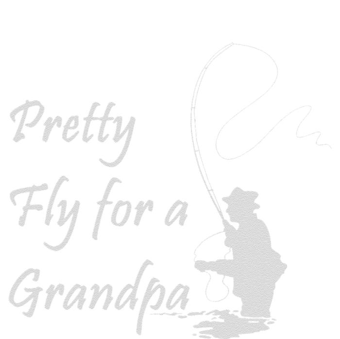 Pretty Fly For A Grandpa Fly Fishing USA-Made Doggie Bandana