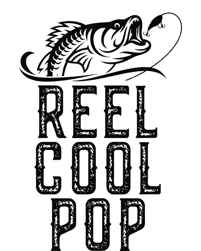 Reel Cool Pop Fishing Fisherman Funny Retro T-Shirt