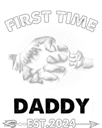 Happy Fathers Day First Time Daddy New Dad Est 2024 T-Shirt