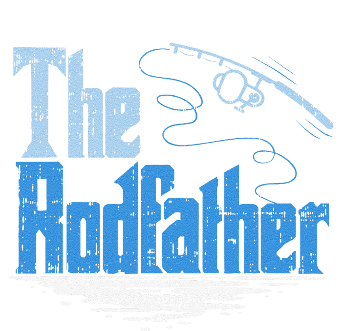 The Rodfather Funny Fishing Parody Gift T-Shirt