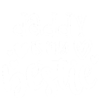 Daddy Is My Bestie Girl FatherS Day Infant Fleece One Piece