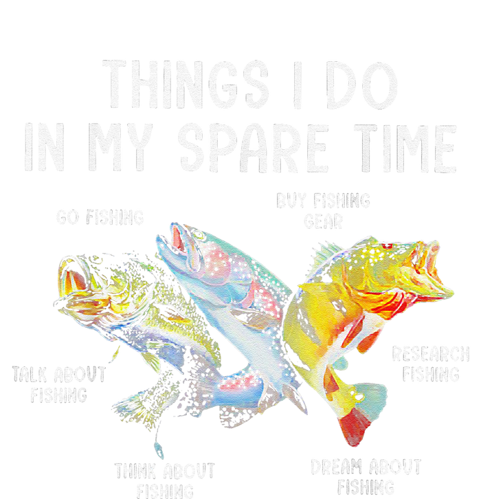 Things I Do In My Spare Time Funny Fishing T-Shirt