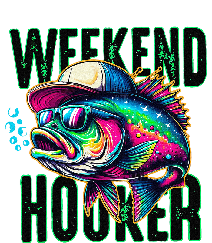 Weekend Hooker Colorful Fishing Button