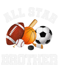 All Star Brother Brother Of The Birthday Boy Sports Kids Tie-Dye T-Shirt