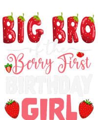 Big Bro Of The Berry First Bday Of Girl Strawberry Brother Short Acrylic Beanie