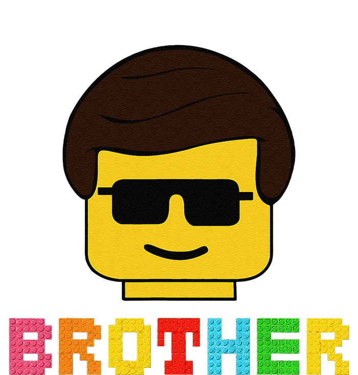 Block Brick Building Brother Master Builder Matching Family T-Shirt