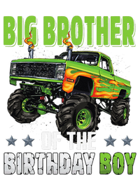 Big Brother Of Birthday Boy Monster Truck Family Matching T-Shirt