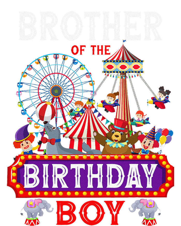 Brother Of The Birthday Boy Carnival Circus 1st Birthday Women's Perfect Tri Tunic Long Sleeve Shirt