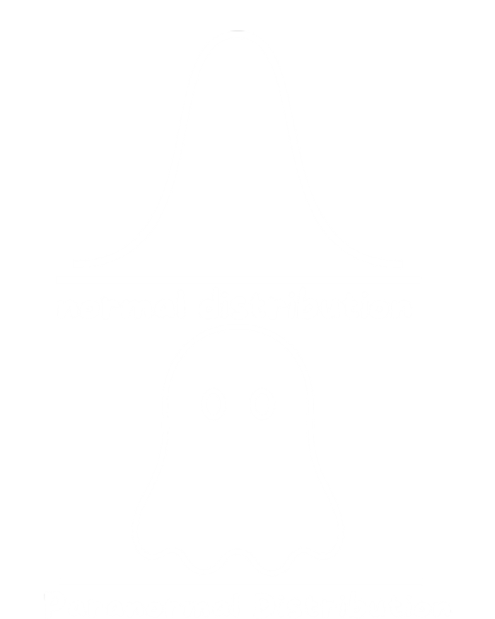 Paranormal Distribution Math Statistics Funny Ghost Math Great Gift T-Shirt