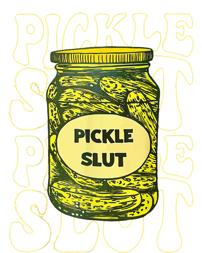 Pickle Slut Funny Pickle Slut Who Loves Pickles Ladies Long Sleeve Shirt