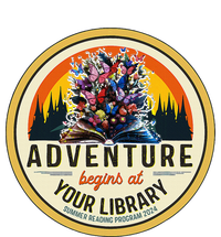 Summer Reading Program 2024 Adventure Begins At Your Library Flexfit Unipanel Trucker Cap