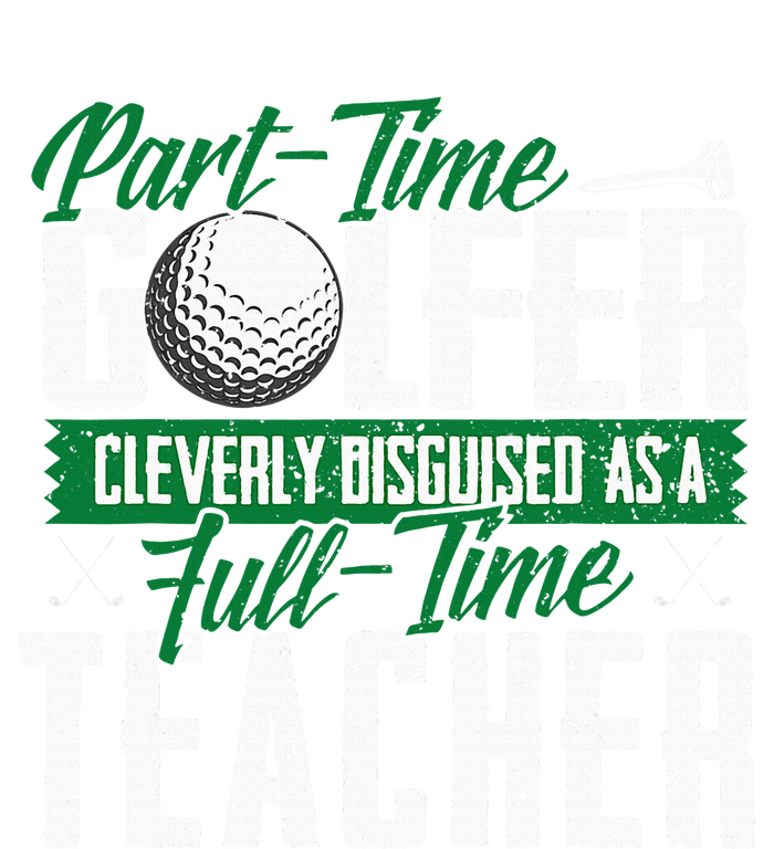 Golfer Cleverly Disguised As A Teacher Golf Grommeted Golf Towel