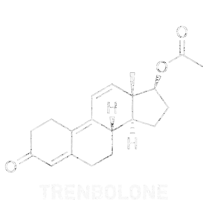 Trenbolone Steroid Molecule Hardcore Bodybuilding Kids Sweatshirt