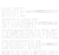 White Straight Conservative Christian Patriotic T-Shirt